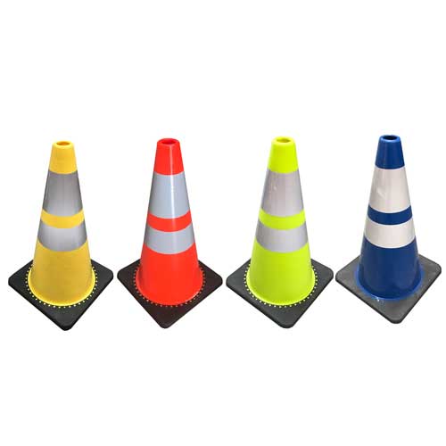 Coloured Road Cones Highway1 Highway 1
