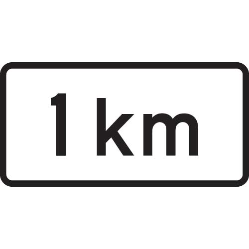 Road workers 1km ahead supplementary alternative Level 1 Highway 1