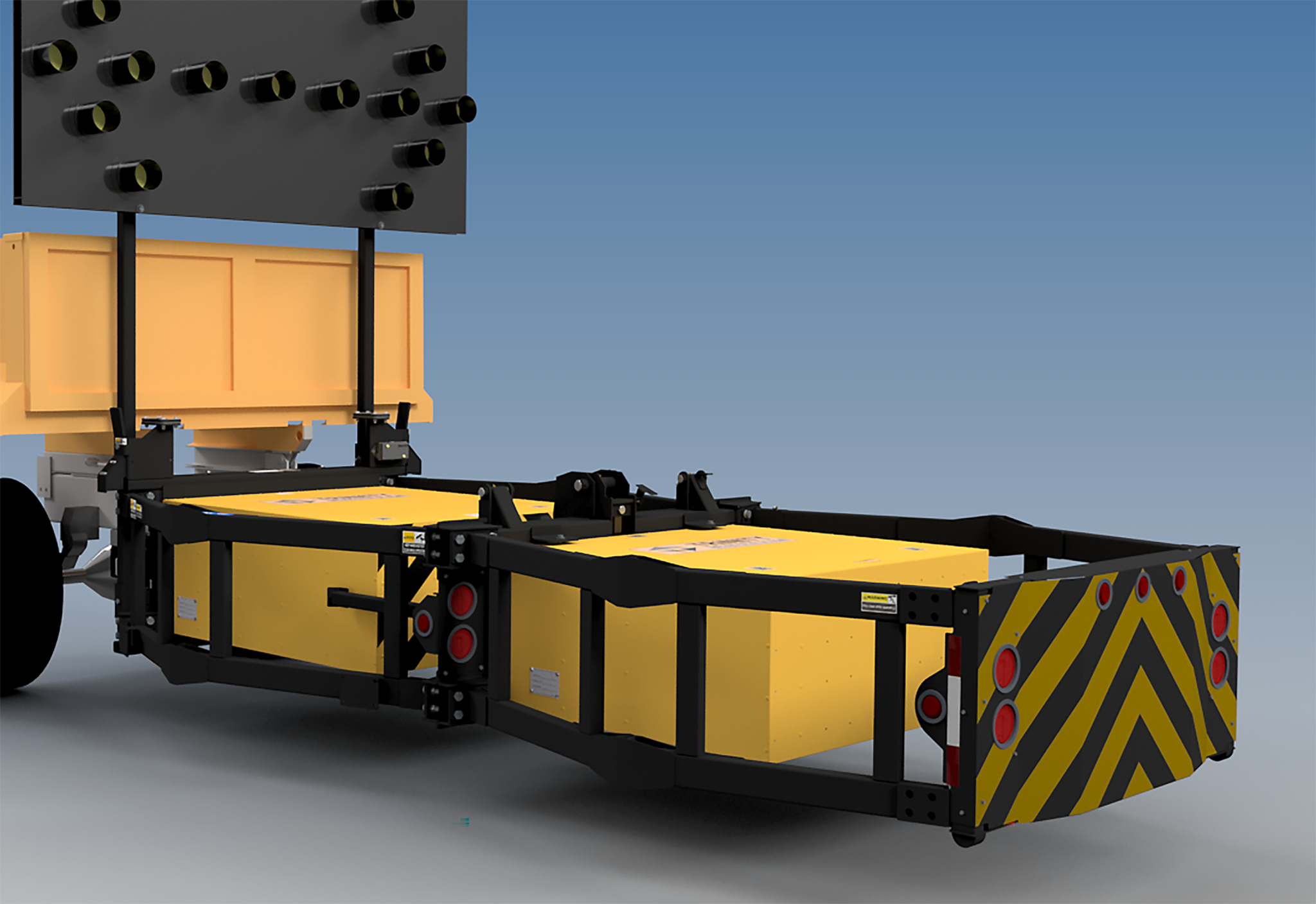 SS180 M TL3 (MASH) TMA Truck Mounted Attenuator Highway 1